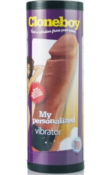 Kit per clonare il pene Cloneboy Vibrator, con anello fallico a lazo e guaina stimolante