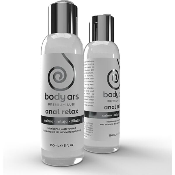 Lubrificante anale Body Ars Anal Relax in flacone da 150 ml con dosatore