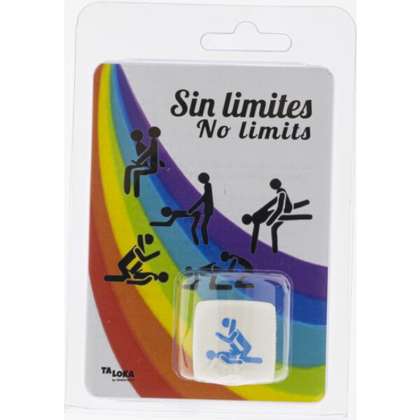 Dado delle posizioni Kamasutra LGBT Diablo Picante, bianco