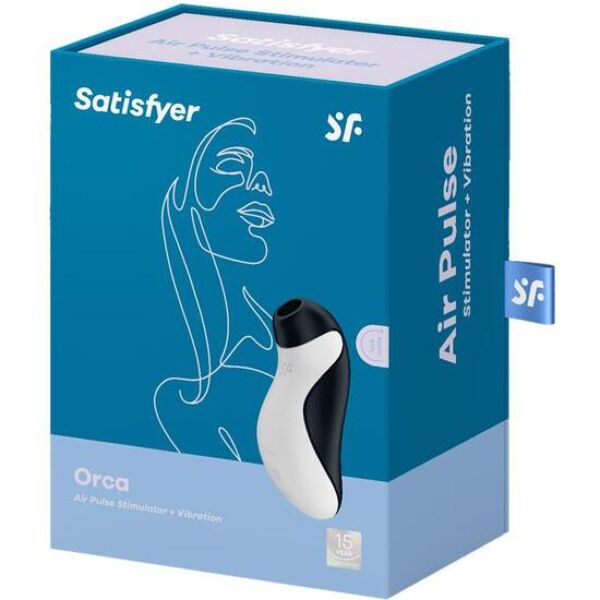 Succhiaclitoride Satisfyer Orca a forma di orca