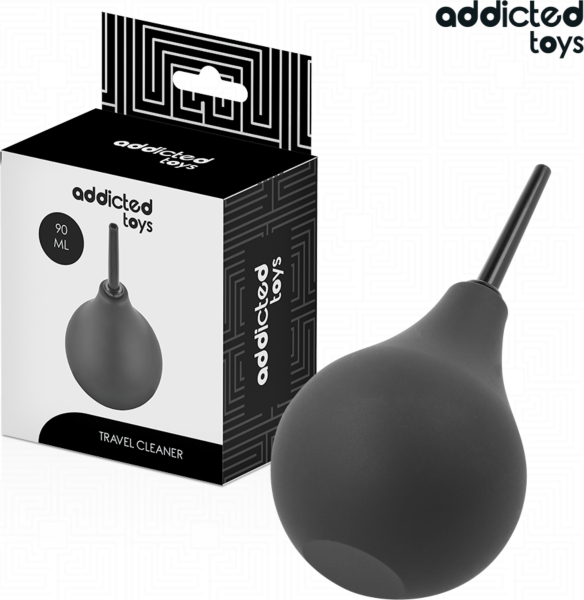Doccia anale Addicted Toys Travel Anal Cleaner con peretta flessibile