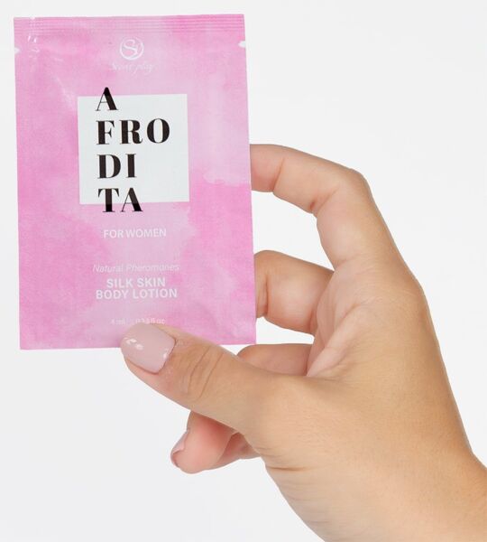 Monodose di lozione corpo Secret Play Afrodita da 4 ml