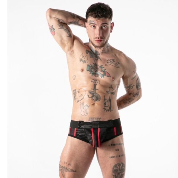 Slip sportivo Locker Gear Full Military Access, con il davanti aperto