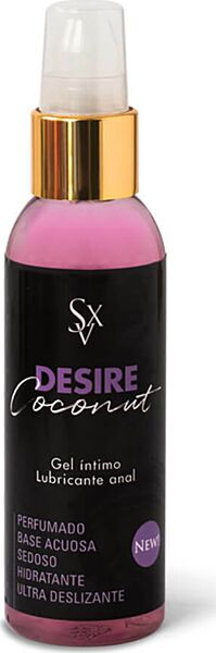 Flacone da 75 ml del lubrificante Sexitive Desire Coconut con aroma di cocco