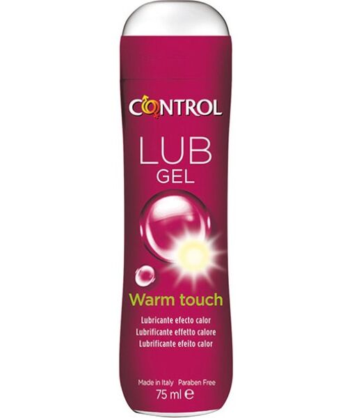 Gel lubrificante Control Warm Touch 75 ml con effetto caldo
