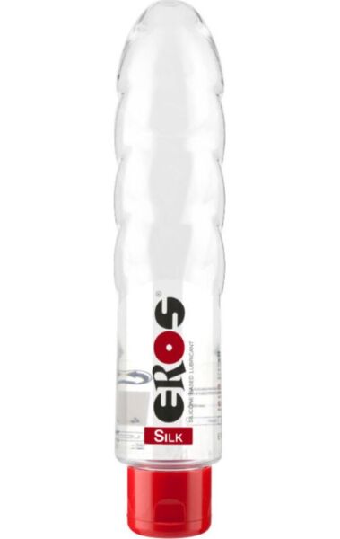 Flacone di lubrificante a base di silicone EROS Silk da 175 ml
