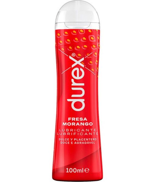Flacone di lubrificante Durex Gusto Fragola da 50 ml