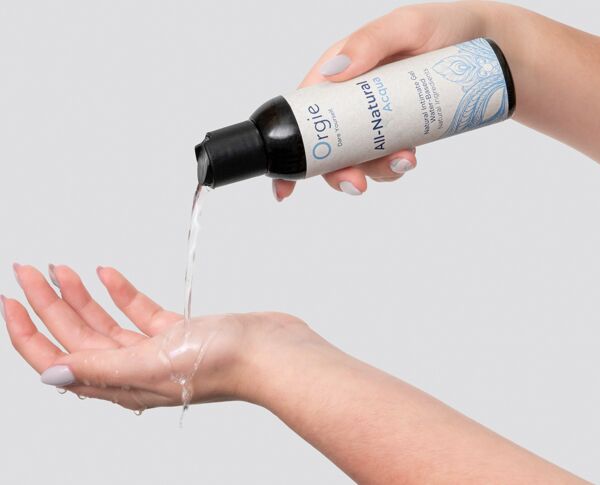 Flacone di lubrificante a base d'acqua Orgie All-Natural Acqua 150 ml