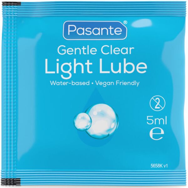 Bustine monodose del lubrificante a base d'acqua Pasante Light