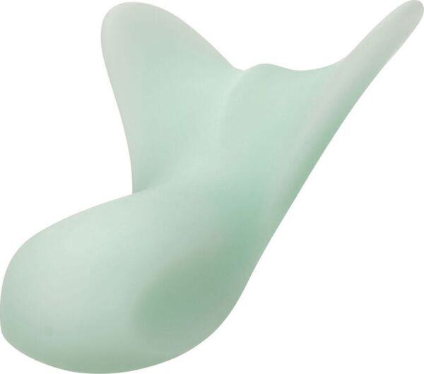 Vibratore per clitoride CalExotics Pacifica Tahiti in silicone trasparente verde