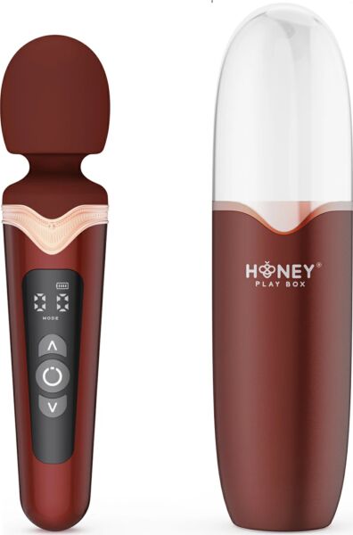 Massaggiatore wand Honey Play Box Stormi di colore rosso