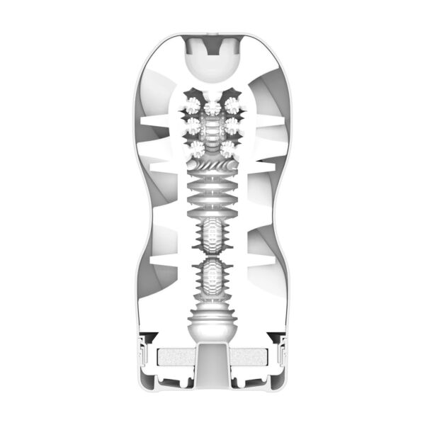 Masturbatore Tenga Air Flow Cup Dynamic Strong con guscio nero