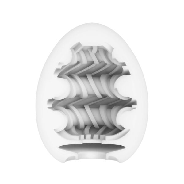 Masturbatore Tenga Egg Wonder Ring nella sua confezione a forma di uovo