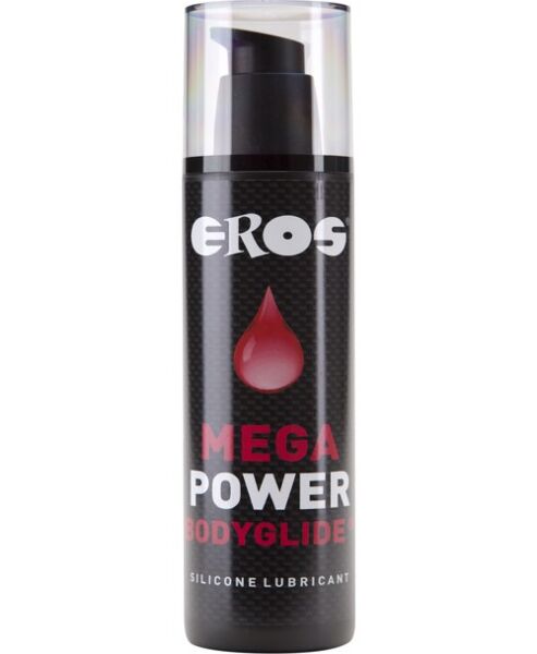 Flacone con dosatore del lubrificante a base di silicone Eros Mega Power Bodyglide da 250 ml