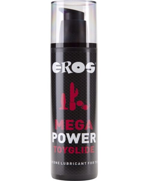 Flacone con dosatore del lubrificante al silicone Eros Mega Power Toyglide 250 ml