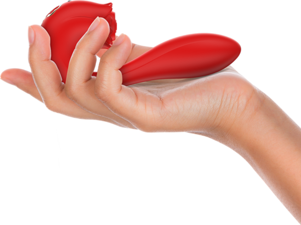 Stimolatore clitorideo MIA Selena a forma di rosa rossa