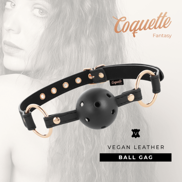 Bavaglio a palla Coquette Chic Desire Fantasy con fori per respirare