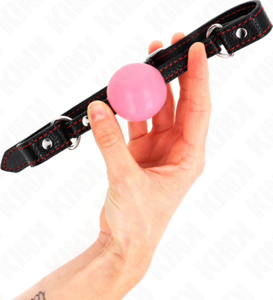 Ball gag Kink Rose Gold 4 cm