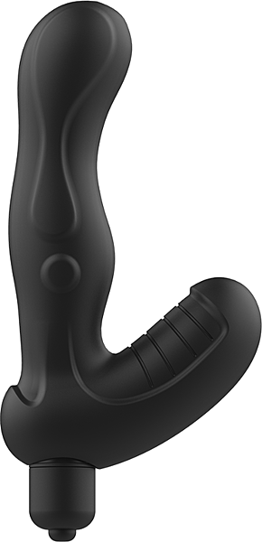 Vibratore prostatico Addicted Toys Anal Massager, con il suo stelo curvo e la base con rilievi