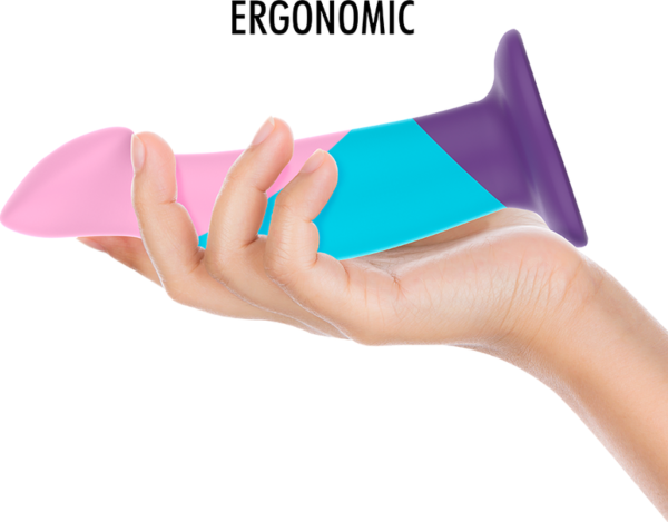 Dildo Mythology Garrick Pastel M color pastello, con la base a ventosa