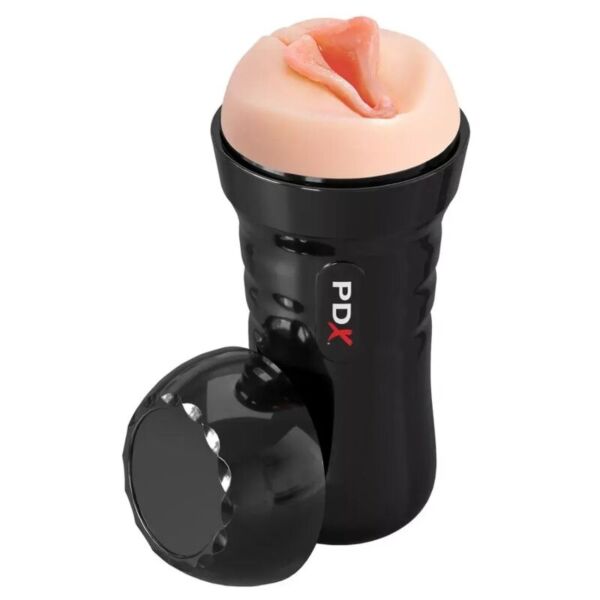 Masturbatore PDX Extreme Super Luscious Lips con apertura a forma di labbra