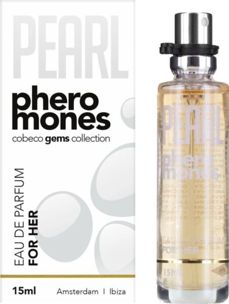 Flacone da 15 ml dell'eau de parfum Cobeco Pearl Pheromones