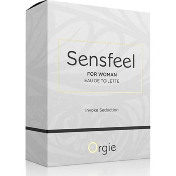 Flacone con vaporizzatore del profumo Orgie Sensfeel for Woman da 50 ml