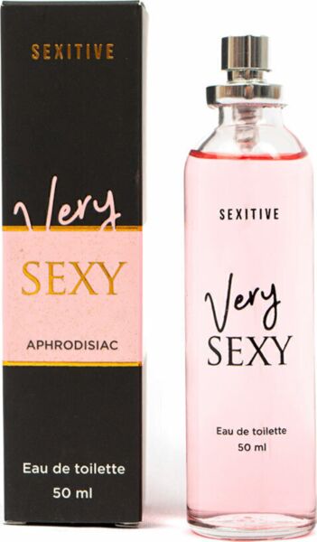 Flacone di vetro del profumo Sexitive Very Sexy 50 ml con vaporizzatore