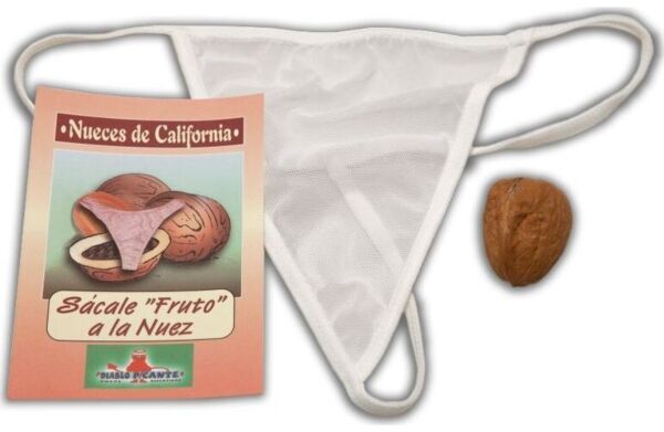 Noce con tanga a sorpresa Diablo Picante, una noce con un tanga rosso nascosto dentro