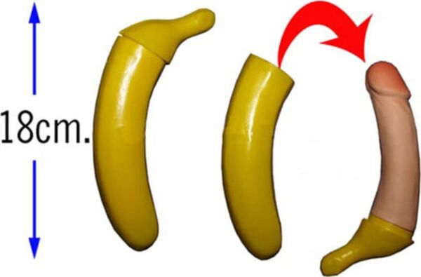 Diablo Picante Banana Pene con sorpresa, gadget scherzoso per feste