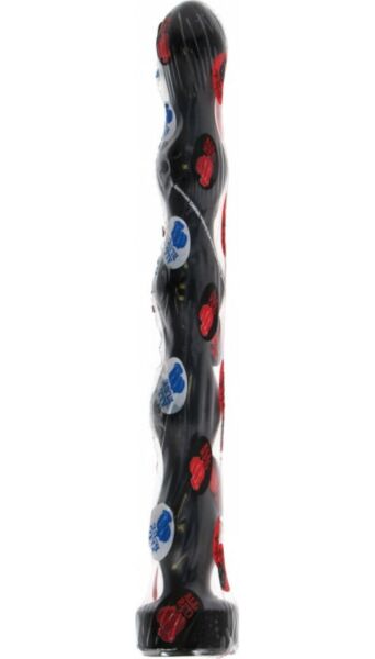 Plug anale All Black AB69 Hoser, da 32 cm e con larghezza variabile
