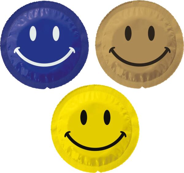 Confezione da 12 preservativi Exs Smiley