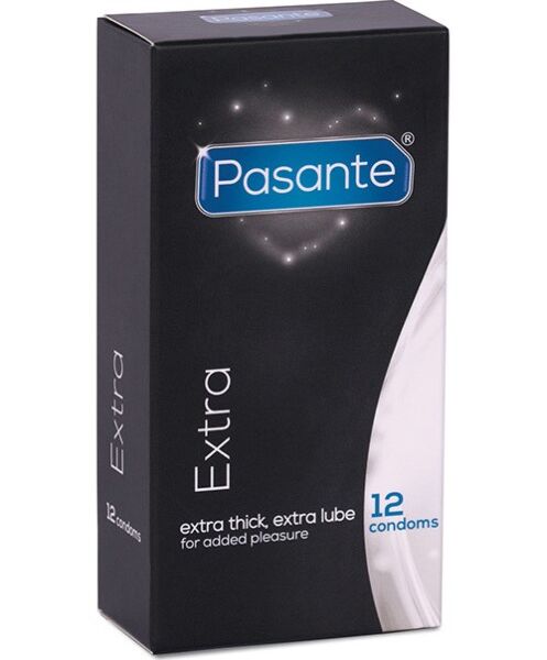 Confezione da 12 preservativi Pasante Extra Safe