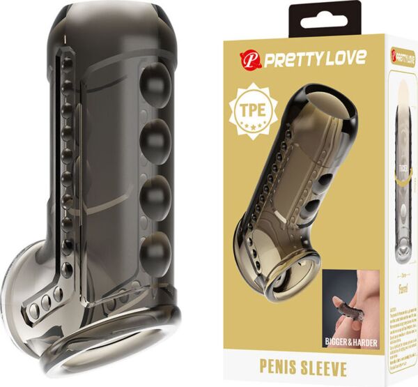 Guaina per pene Pretty Love Textured Penis Sheath