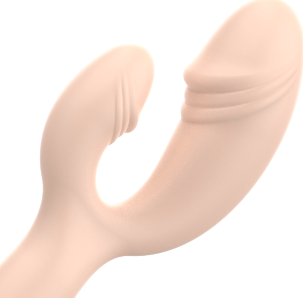 Vibratore OHMAMA Classic con stimolatore per il punto G e stimolatore per il clitoride