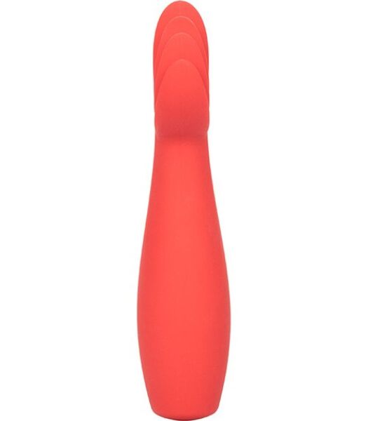 Vibratore esterno Calexotics Red Hot Blaze di colore rosso