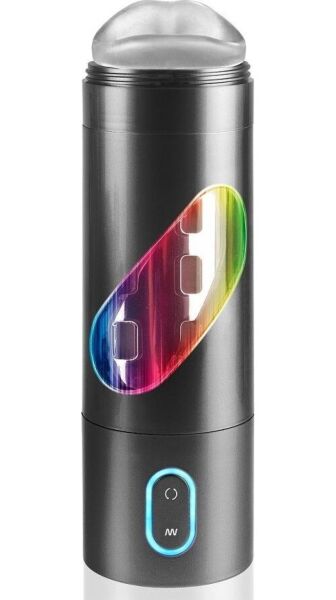Masturbatore Extreme Toyz Roto Bator Boca con tubo trasparente e guaina in silicone