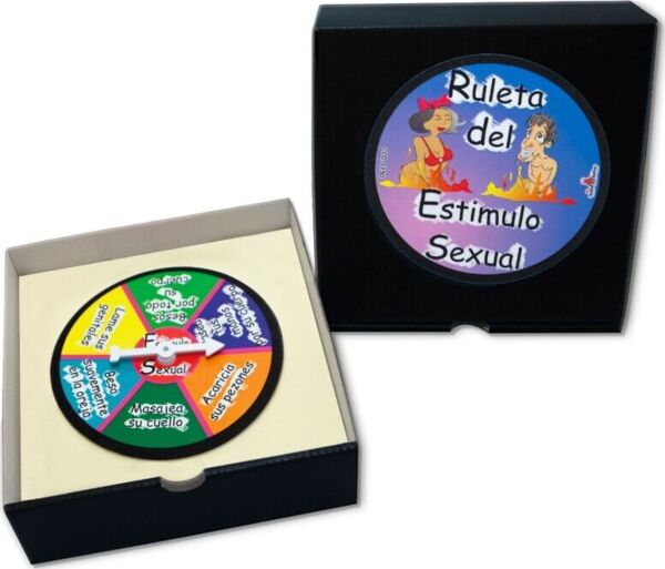 Gioco della roulette erotico Diablo Picante nella sua scatola di cartone