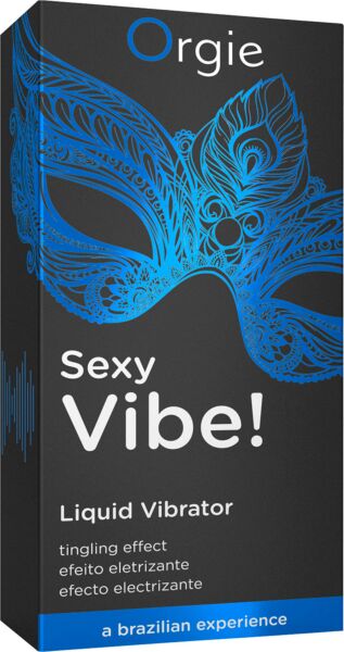 Flacone di gel stimolante Orgie Sexy Vibe! Liquid Vibrator da 15 ml
