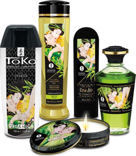 Kit Shunga Garden of Edo con i suoi cinque prodotti e la custodia