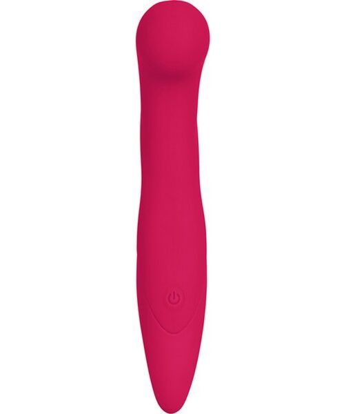 Vibratore Calexotics Silhouette S12 rosso dalla forma curva