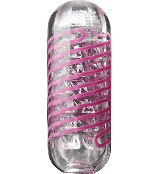 Masturbatore riutilizzabile Tenga Spinner Brick con la sua custodia