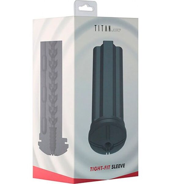 Guaina Kiiroo Tight Fit Sleeve for Titan di colore nero