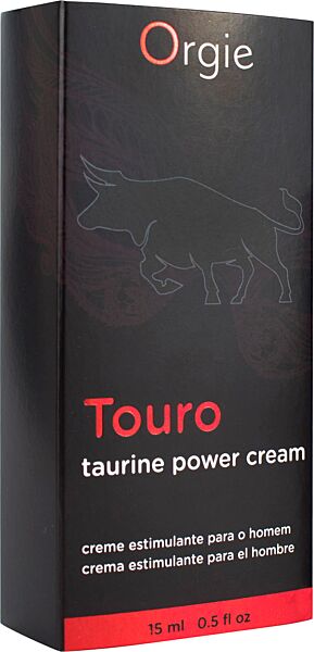 Confezione di crema stimolante Orgie Touro da 15 ml