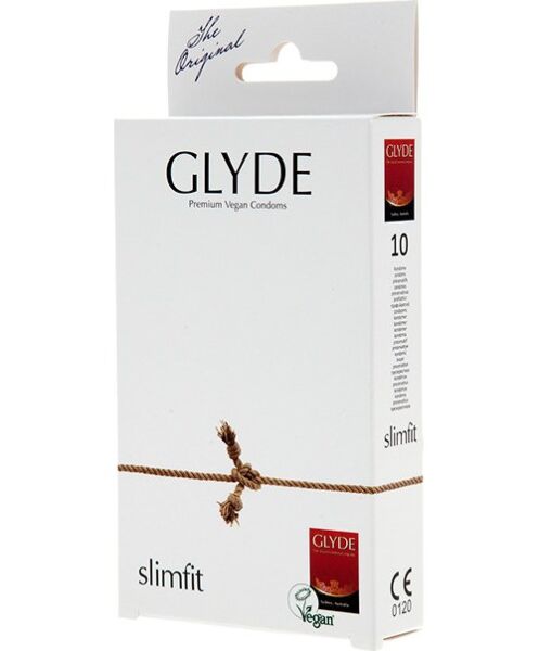 Confezione da 10 preservativi Glyde Ultra Slimfit