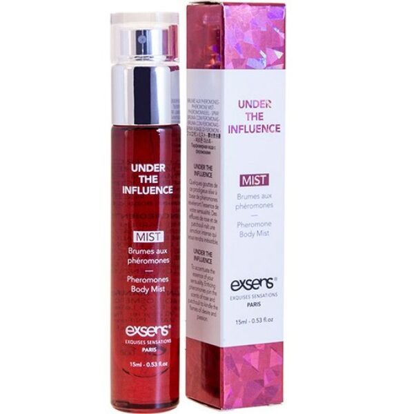 Profumo ai feromoni Exsens Under the Influence da 15 ml, con erogatore spray