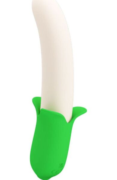 Vibratore Pretty Love Banana Knight in silicone verde chiaro