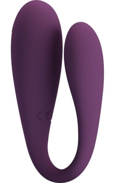 Vibratore doppio Pretty Love August di colore lilla