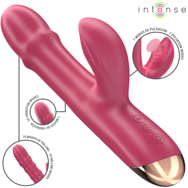 Vibratore Intense Chloe 3 in 1 in silicone