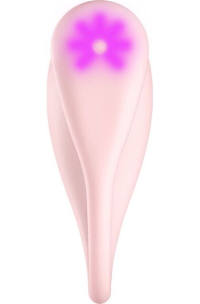 Vibratore KIIROO Spot Kiss Me rosa, a forma di U